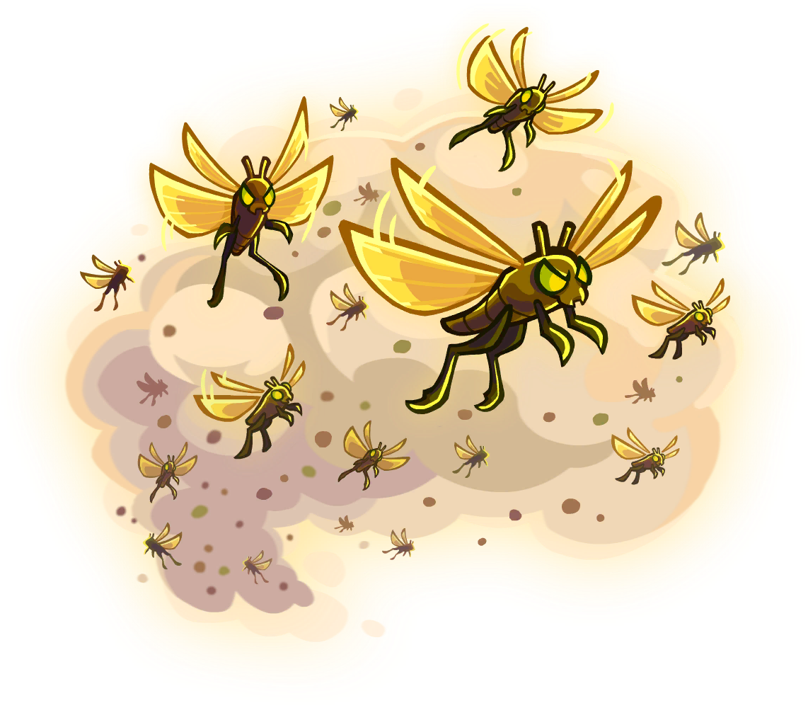 Swarm Of Locusts